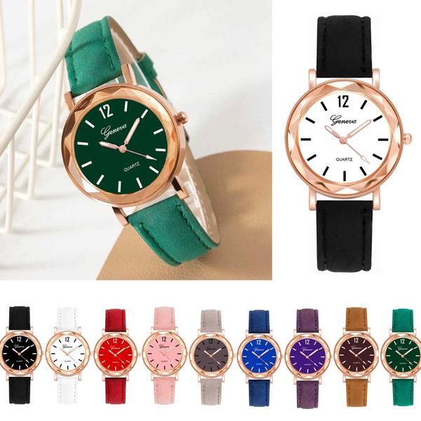 Avanadores de pulso feminino ES BRANDA LUZUGHS Ladies Leather Women Feminino Feminino Wristes Montre Femme Relogio Digital H240504