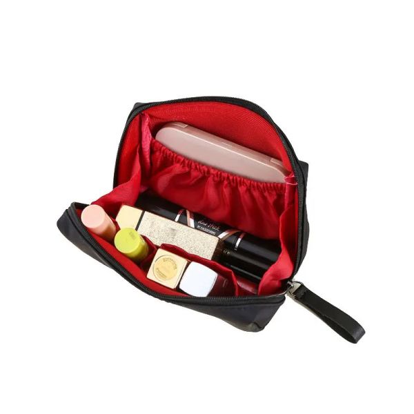 Bolsas de cosméticos bolsa de maquiagem fofa pequena para mulheres meninas zíper bolsa bolsa mini maquiagem higiene pessoal de viagem