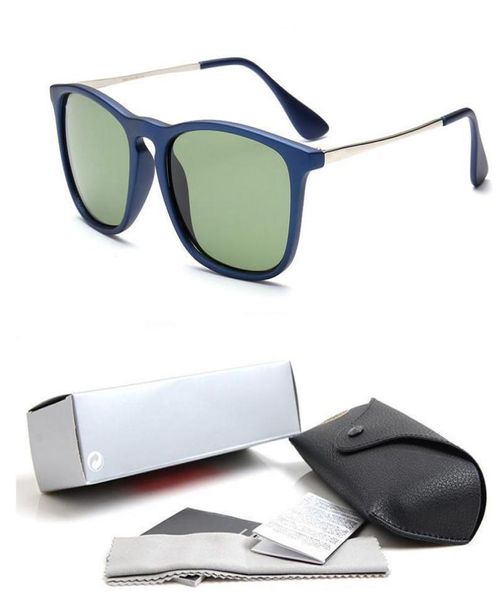 Лучшие солнцезащитные очки для мод для мужчины -женщина Erika Eyewear Designer Brand Sun Glasses Matt Leopard Gradient Lines Case1114708