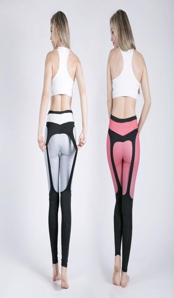 Impianti sport stampati interi sexy pantaloni da yoga da donna abbigliamento da palestra bottino push up garter moture leggins sport women fitness tous1479782