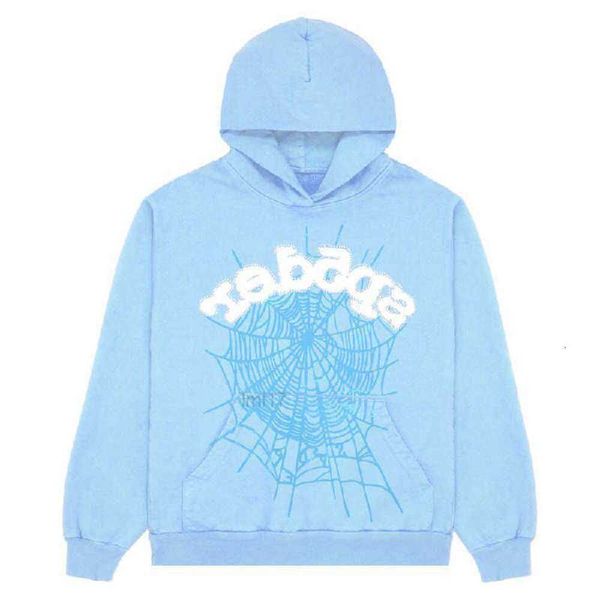 Herren Hoodies Sweatshirts Herren Hoodies New Sky sp der Männer Frauen Hip Hop junger Schläger Spinnen Hoodie World Wide Sweatshirts Drucken Pullover Hoody Blu Blu Wholesalefa6q