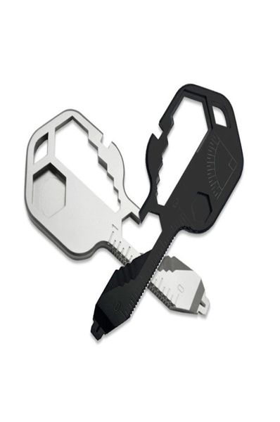 FUNCIONAÇÃO MULTI -FUNÇÃO CARTILTIVA CARTÃO DE POCKETURA DE POCTRO Multitool Sobrevivência ao ar livre Ferramenta de carteira portátil Gadget Gadget MyInf06877806344