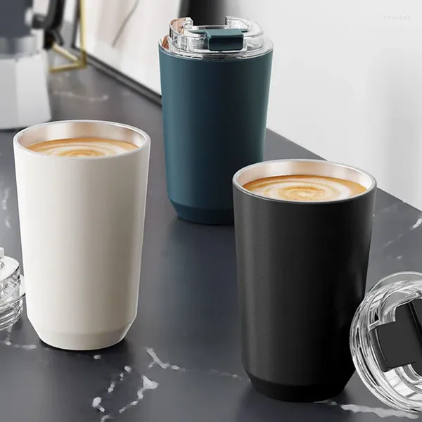 Tazze da 380 ml in acciaio inossidabile tazza di caffè isolante portatile tazze termiche terminali cafe copa auto bottl