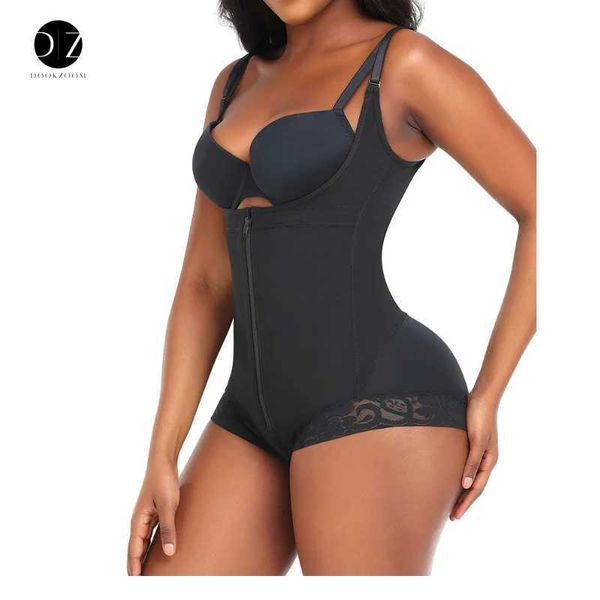 Bel karın şekillendirici kadın shapewear şekillendirici kalça asansör yok, karın kontrol kilo kaybı artı boyut S-6XL iç çamaşırı fajas kolombiya q240430