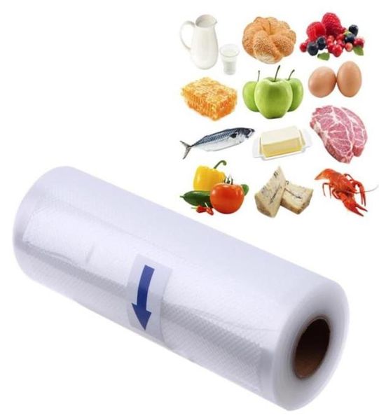 Recipientes de armazenamento de poupadores de alimentos Adeia 1 Rolls Vaccum Sacos para Máquina de Máquina de Vacuos Bag316y1494146