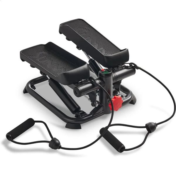 Mini Stepper Portable para Exercício LowImpact Stage Step Cardio Equipment com Intensidade e Altura Ajustável do Monitor Digital 240416