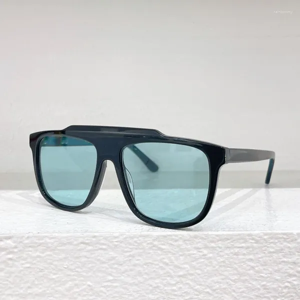 Sonnenbrille Designer für Frauen Männer Mode farbenfrohe Linsen Brillen High-End-Acetat-Tempel Trend Sonnenbrille