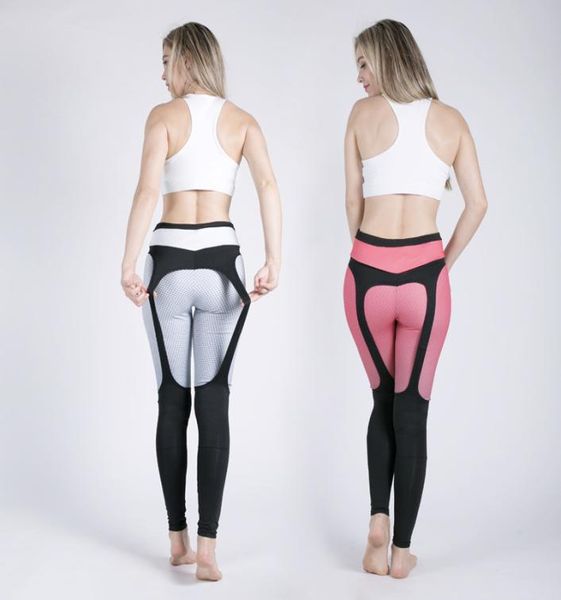 Impianti sport stampati interi sexy pantaloni da yoga da donna abbigliamento da palestra bottino push up garter moture leggins sport women fitness tous1680979