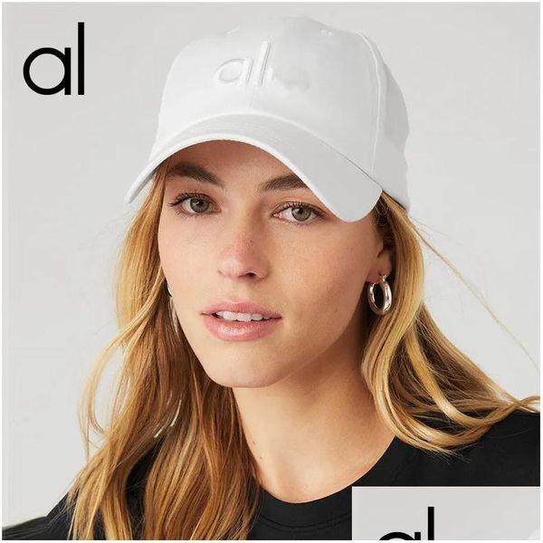 Snapbacks Designer Cap Ball Yoga Cappello da baseball Fashion Summer Women Versatile Grande testa con la testa Show Face Small SunVisor Wear Duck Tong Otr7Q