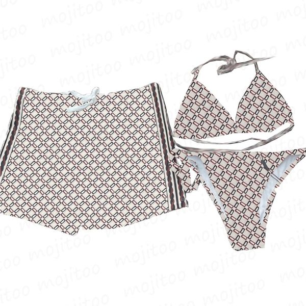 Lettere Stampato Set di bikini da donna Set da bagno Shorts Swin Swimwear Fashion Sexy Split Batting Abituds Wear Outdoor 1965