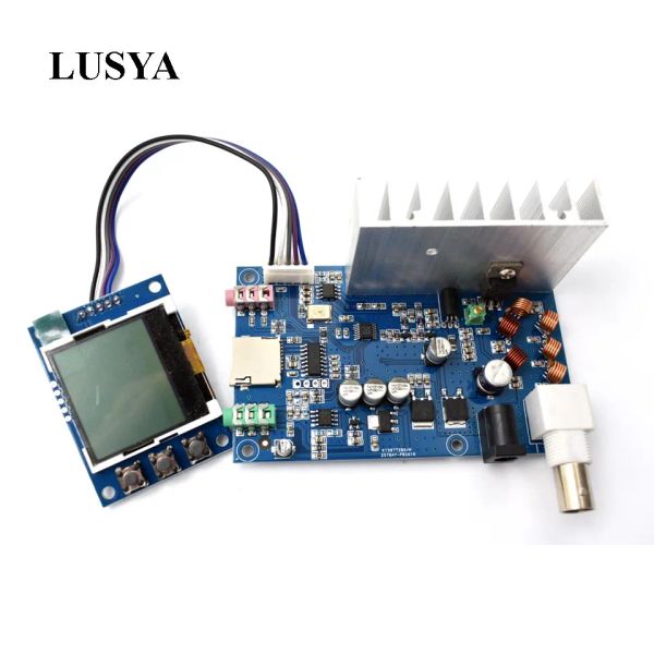 Усилитель Lusya FM 5W 76M108MHz Stereo PLL FM -передатчика набор 7W MAX MAX POLTERSTED Регулируемая для усилителя HIFI