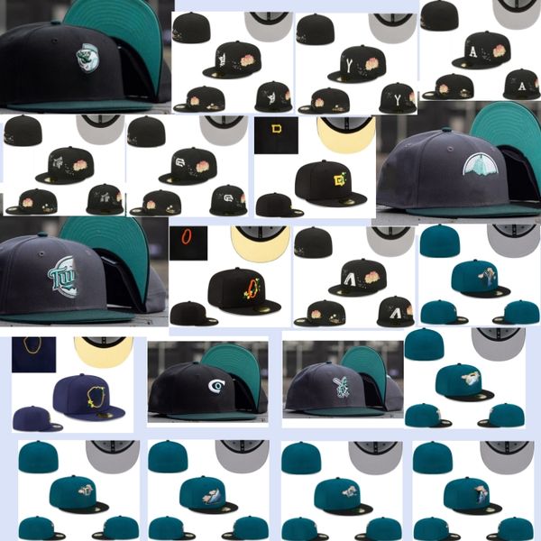 2024 Hot Fitted Hats Snapbacks Hat Baseball Caps All Team for Men Women Women Casquette Sports Hat Beanies Flex Cap с оригинальным размером тега 7-8