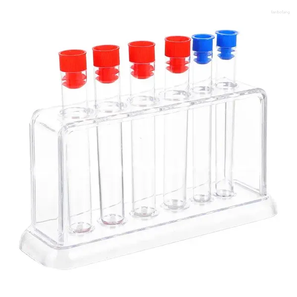 Laboratório Clear Container Falcon Tubo de teste descartável Racks de conjunto de tubos de conjunto