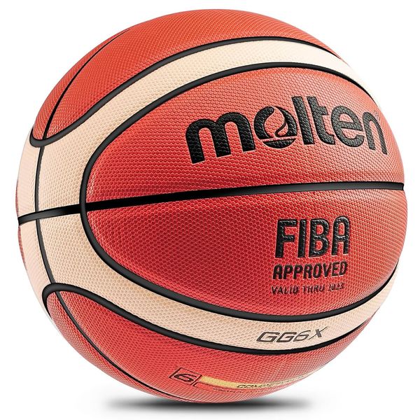 Molten Basketball PU offizieller Zertifizierungswettbewerb Standard Ball Herren und Womens Training Size 7 6 5 240430