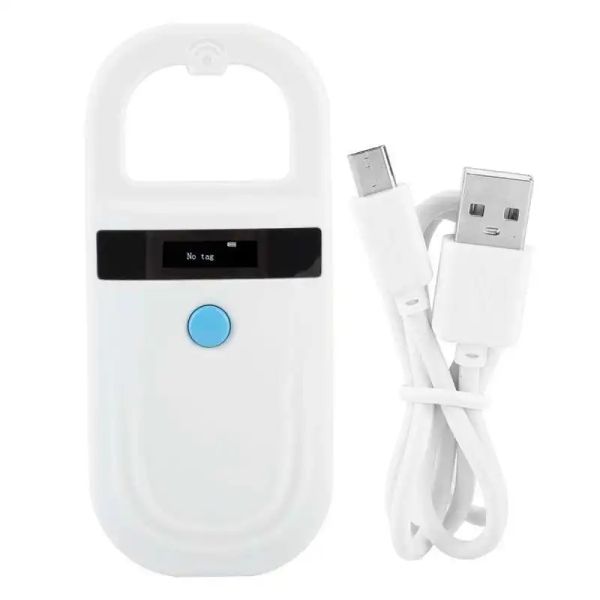 Karte RFID Reader Card ID Reader 134KHz 125kHz wiederaufladbare Tier -Chip -ID -Scanner Microchip Scanner USB 2.0 PET -Tag -Scanner