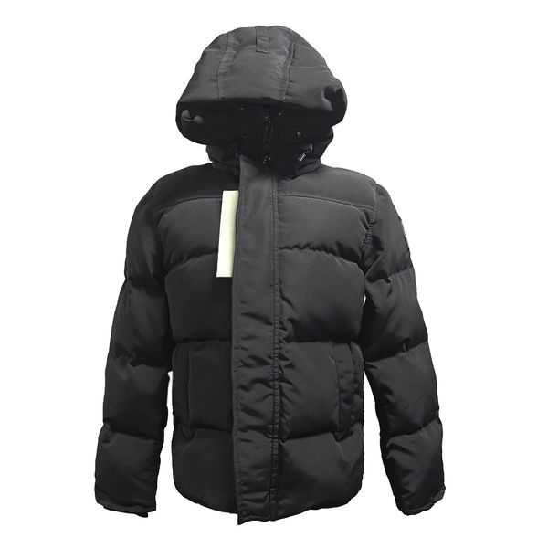 Masculino designer de jaquetas com capuz com capuz com capuz com capuz com casaco acolchoado casaco de lã de parques pretos pardoune homme daunenjacke manteau bober bando casaco de inverno canadá