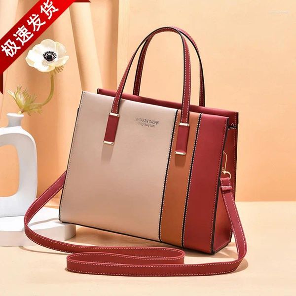 Bolsas de ombro saco feminino 2024 Handbag casual de grande capacidade de grande capacidade