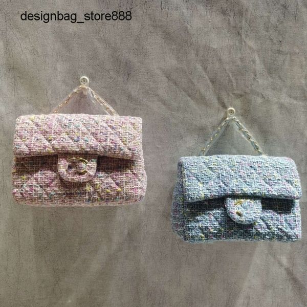 Designer di borsette di marca di lusso da donna Nuova borsa da donna Manico a catena grasso quadrato