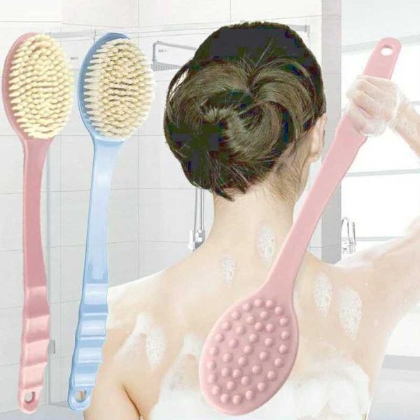 Bath Tools Accessories Bainom Bathrons Body Body Shower Esfoliador Massageador de pele Limpeza Limpeza Acessórios do banheiro Q240430