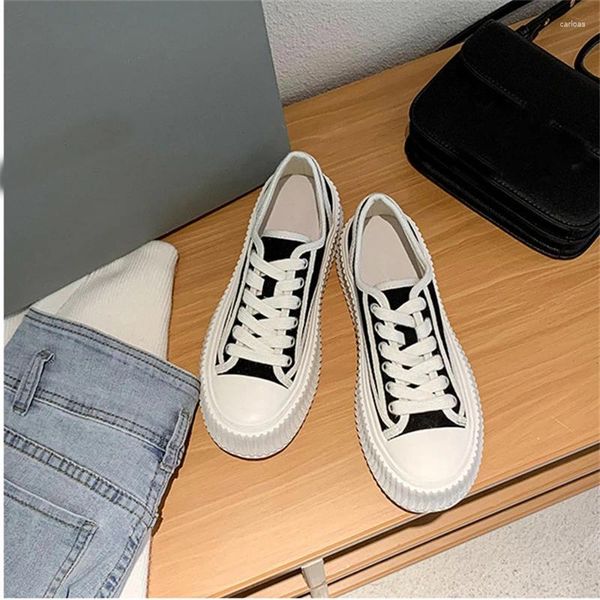 Casual Sapatos Fashion Canvas Autumn Footwear Feminino Sneakers Cross Tidadas Plataforma Elevador Alpargelas Zapatilla