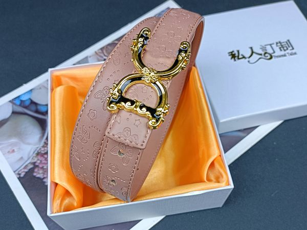Cintura designer reversibile cinture con fibbia larghezza femminile da donna lettera casual in pelle 2,5 cm stampato a farfalla regalo regalo marchio donna woman classica classica