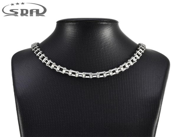 SDA Yeni Moda Motosikletleri Zincir Kolye 7mm45cm uzunluğunda Biker Zinciri Paslanmaz Çelik Küba Zinciri Erkek Kadın Neckalce 2010138927839