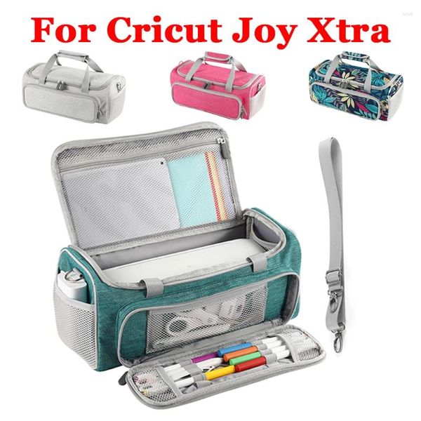 Сумки для хранения портативная корпуса с несколькими карманами для Cricut Joy xtra Bag Waterproper Smart Sutch Machine