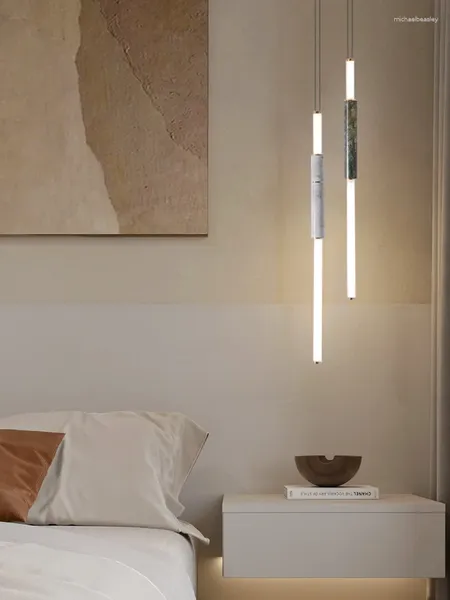 Lampadari in Italia art deco di arredamento per la casa in marmo lucentezza elegante comfort dimmabile a led per la camera da letto