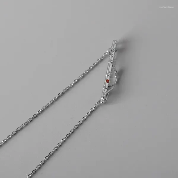Ketten Anime Weiwuxian Flöte Anhänger Splitter einzigartige Design Halskette entzückende hübsche Modeschmuck Luxus luxuriöse Accessoires Geschenke