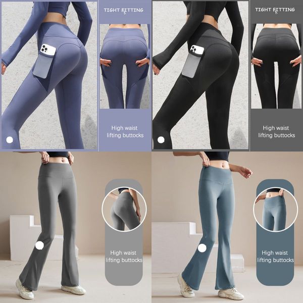 Kadın Yoga Pantolon Taytlar Kadın Kırpılmış Pantolon Kıyafetleri Lady Sports Ladies Pants Egzersiz Fitness Giyim Taytlar Slim Fit hizalayan pantolonlar