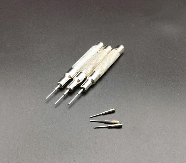 Relógio kits de reparo ferramenta tira de aço punch agulha split regulação comprimento de corte cortado pino de correia