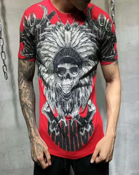 Маленькая футболка PP Mens Designer Tshirts Brand Clothing Men Eternal Spirit Warror Футболка Классическая высококачественная хип-хоп уличная одежда