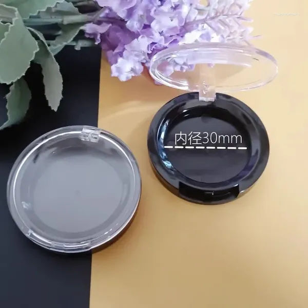 Garrafas de armazenamento 30mm de destaques cosméticos vazios Powder Recectista Diy Caso compacto compacto compacta Paletas Blusher Acessório de corretores