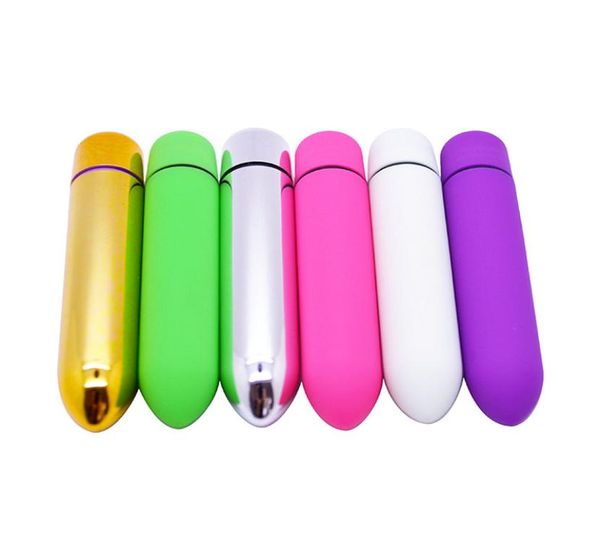 3 PCSLOT Super leistungsstarke ruhige ruhige vibrierende farbenfrohe wasserdichte Bullet -Sex -Vibratoren für Frauen Erwachsene Sexprodukte 174025271846