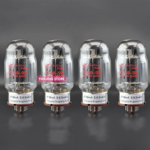 Amplificador novo 4pcs kt88 tubo shuguang hifi uplifier de tubo a vácuo Novo Quad com correspondência testada