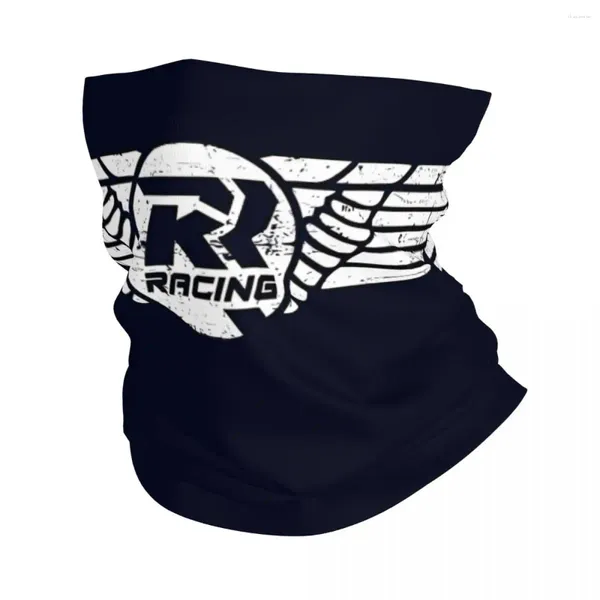 Lenços asas de lenços bandana capa de pescoço motocicleta club r-rkracing stain lenço balaclava pilotagem unissex adulto lavável