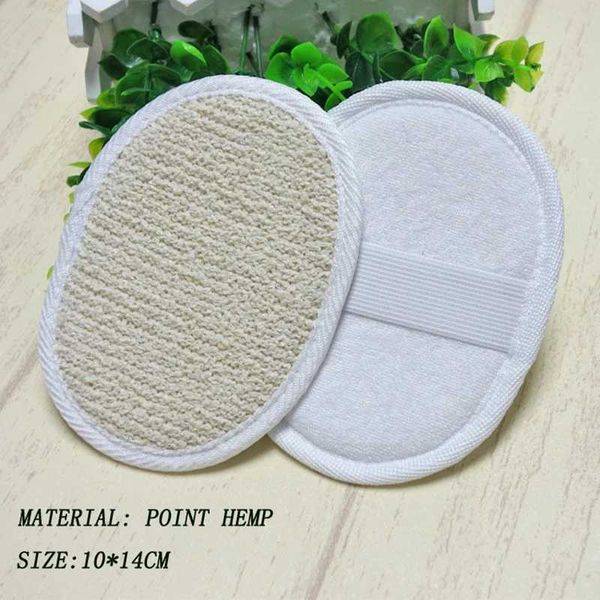 Acessórios para ferramentas de banho 1. Loofah natural Luffa Sponge Face Body Bath Bath Spa Desodorante Pad Pad Q240430