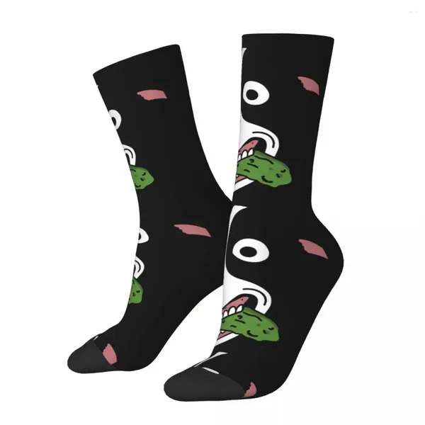 Мужские носки смешные сумасшедшие сжатые носки для мужчин хип -хоп винтаж мистер Пиклс Колли собаки мультфильмы счастливых бесшовных отпечаток