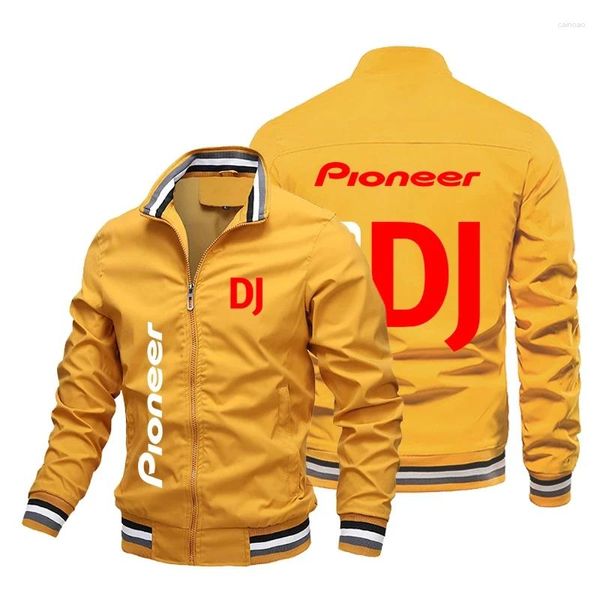 Giacche da uomo High End 2024 DJ Vertical DJ Abbigliamento a maniche lunghe Giacca a cerniera Cuccino Sports Sports Outdoor Top