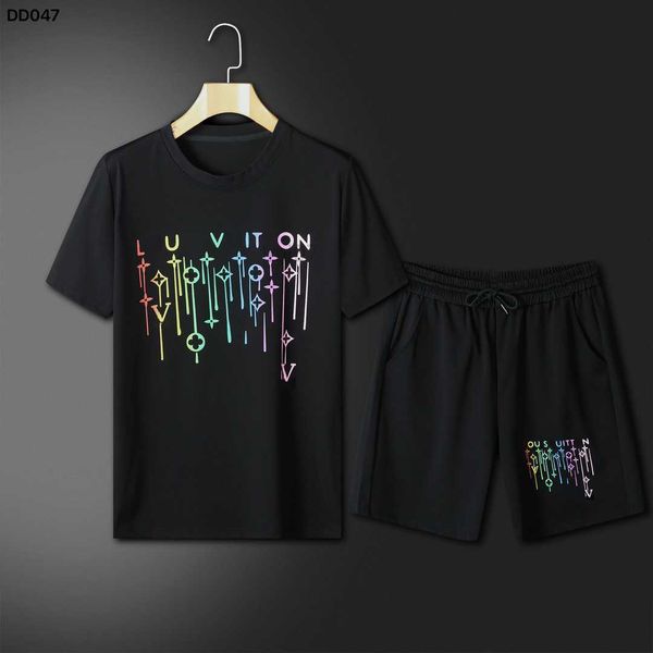 Traccetti da uomo Summer Fashion Men and Womens Shorts Set di tuta Short Shorts Shorts Black Shorts Stampare maschi Mens Brand Clothing#L-V1so28