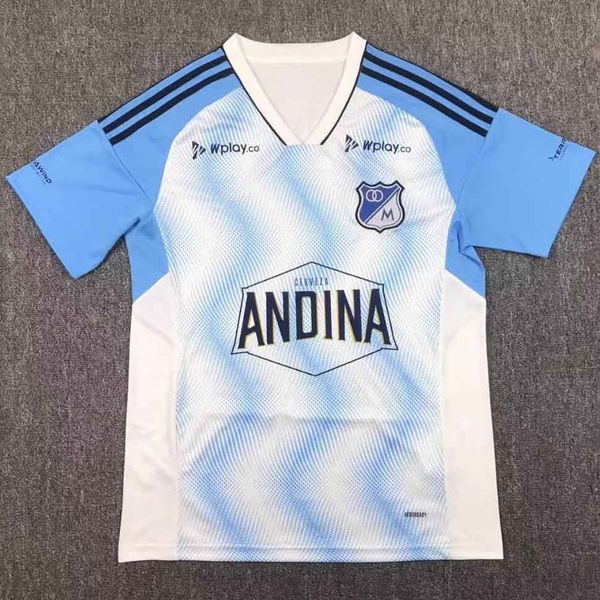 2024 2025 Millonarios Llinas Mens Soccer Jerseys Castro Vasquez Quinones Giraldo Pereira Vargas Home Away Football Рубашки верхняя форма