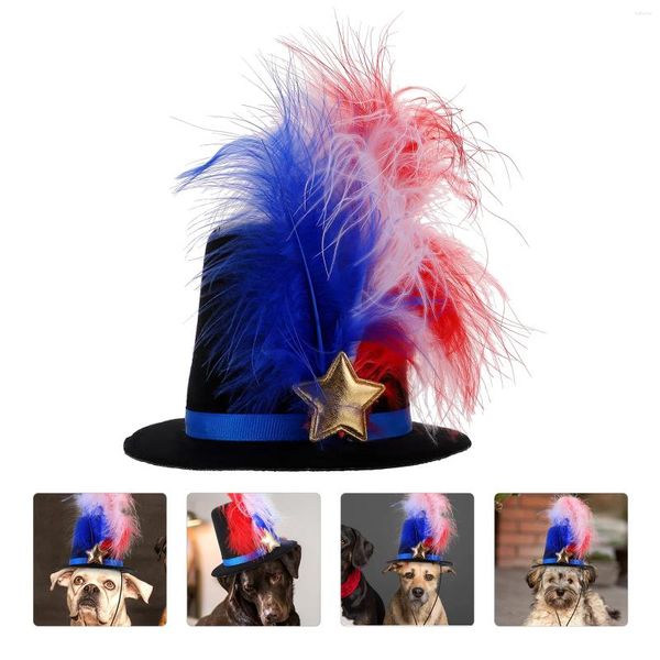 Köpek Giyim Pet Dress Head Band Rollage Kostüm Bağımsızlık Şapkası Dekorasyon Malzemeleri Parti Saç Hoops Prop Headdress Günü Kedi