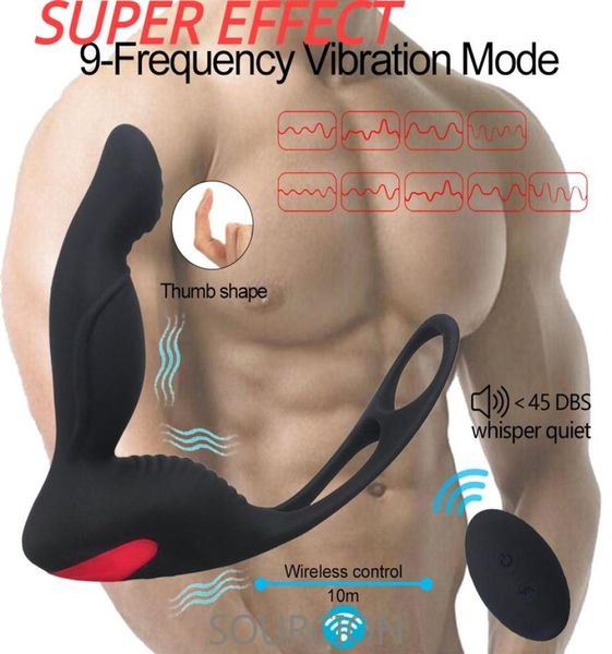 Giocattoli sessuali stimolatori per massaggiatore vibratore maschile per un paio di uomini gay adulti sexshop masturbatore strapon vibratori anali plug249698418