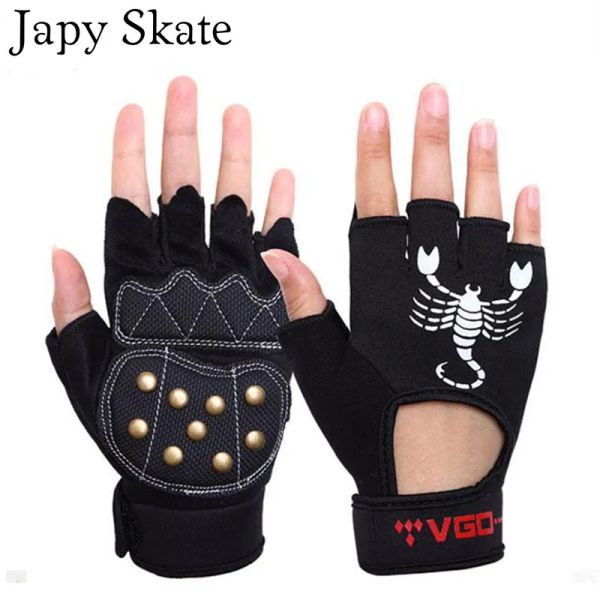 Luvas Japy Skate Profissional Skate Glove Seba Protection Protection Glove Roller Skining Glove Produtos atléticos de boa qualidade