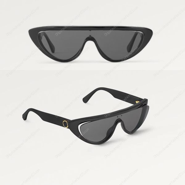 Óculos de sol de grife para mulheres de qualidade de luxo Moda novo Z2176 One Lens Sunglasses Men Classic Protective Sports Brand Glasses Original Box