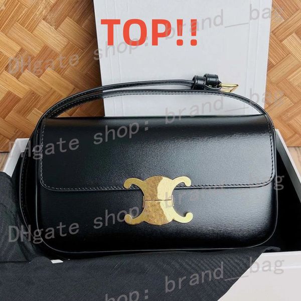 10a Retro Mirror-Qualität Designer Hand Schultertasche Hobo Brown Frauen Hände Frauen Geldbeutel High-End Echtes Leder Mini.FedEx -Senden