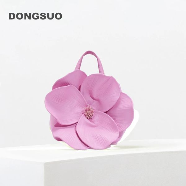 Borsa da fiore serale da donna per feste di nozze rosso nero oro oro rosa box borsetta borsetta borsetta di alta qualità 240426