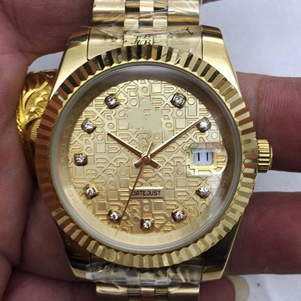 Designer Watch Reloj Uhren AAA Automatische mechanische Uhr Lao Jia Diary Dental Gold Elektrisches Licht Automatische mechanische Uhr Mechanische Uhr Uhr