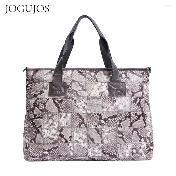 Bolsa jogujos couro natural couro grande bolsa de luxo bolsas de luxo shits slafra serpentina viagens de inverno crossbody 2024 moda