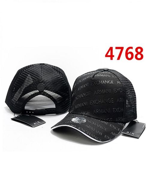 2018 New Fashion Summer Cap Mesh Baseball Cap Männer Frauen Lange Rand Snappback Trucker Cap Letter Sun Hats Axe Sport Unisex Caps9665986